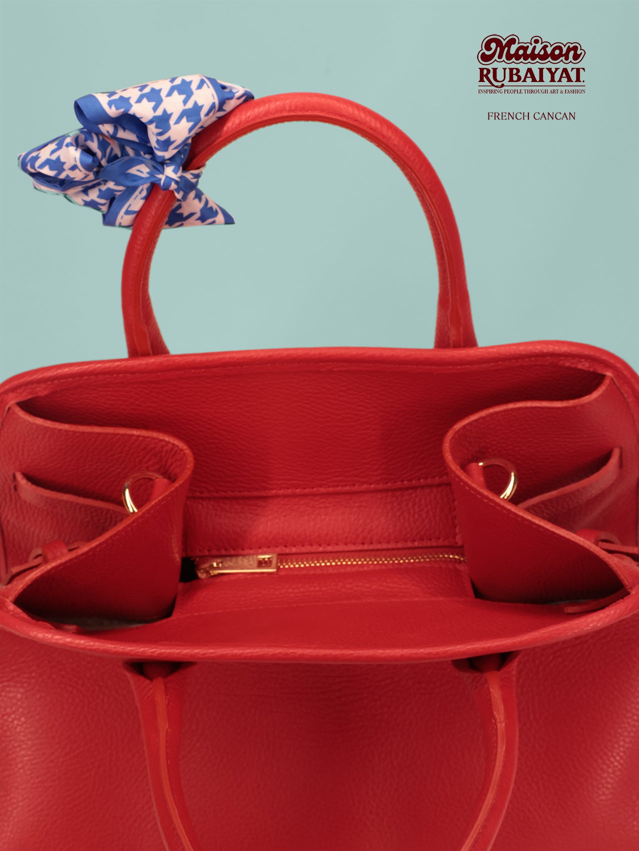 Limited Edition 1/1 - Artbag The Bowling Bag - 'French Cancan' 