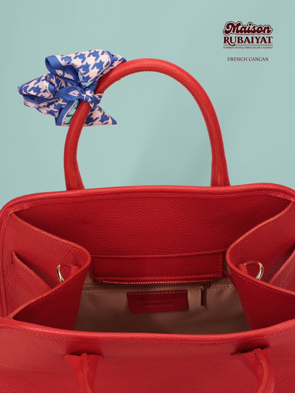Limited Edition 1/1 - Artbag The Bowling Bag - 'French Cancan' 