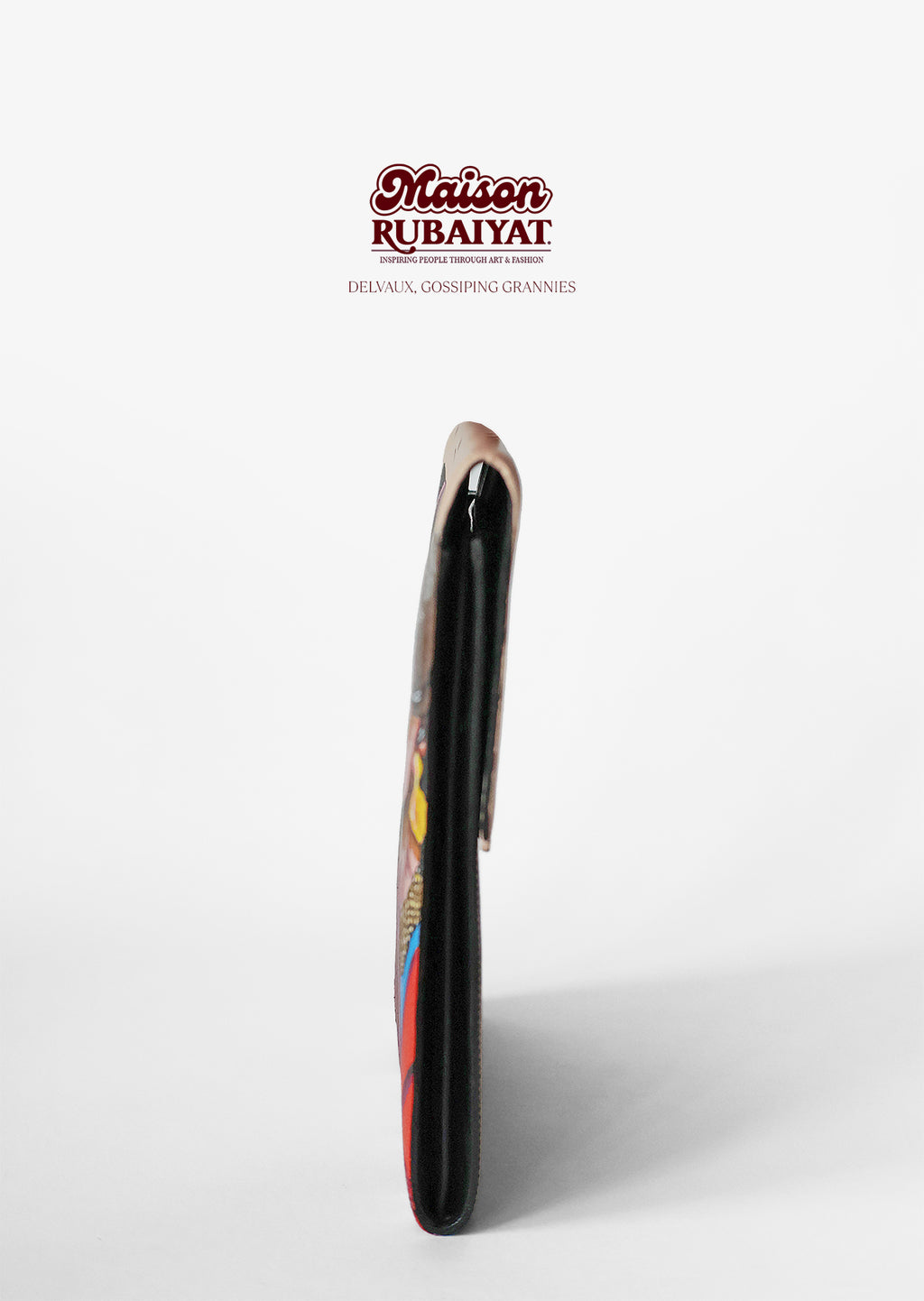 Limitierte Auflage 1/1 – Große Clutch von Delvaux – „Gossiping Grannies“ 