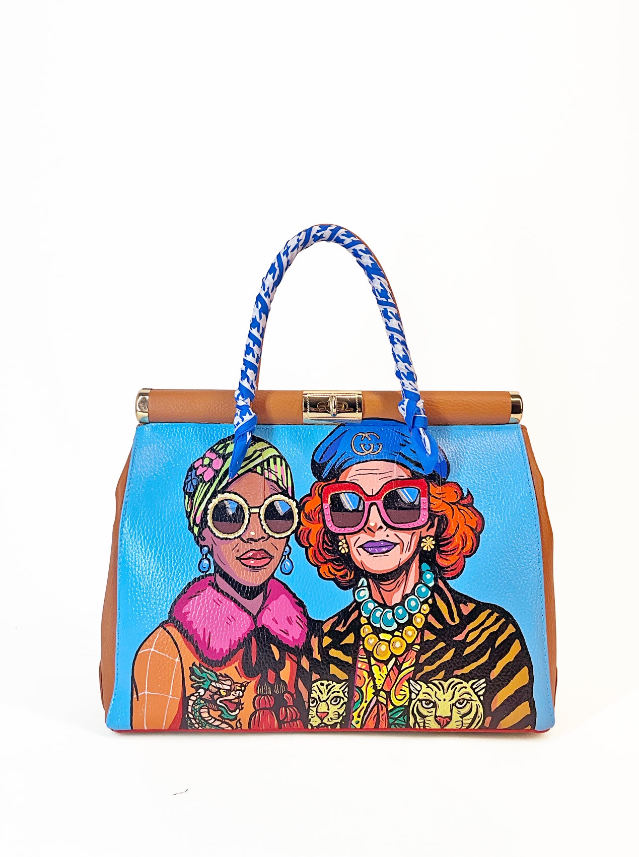 Limited Edition 1/1 - Artbag The City Companion - 'Gucci Tigers'