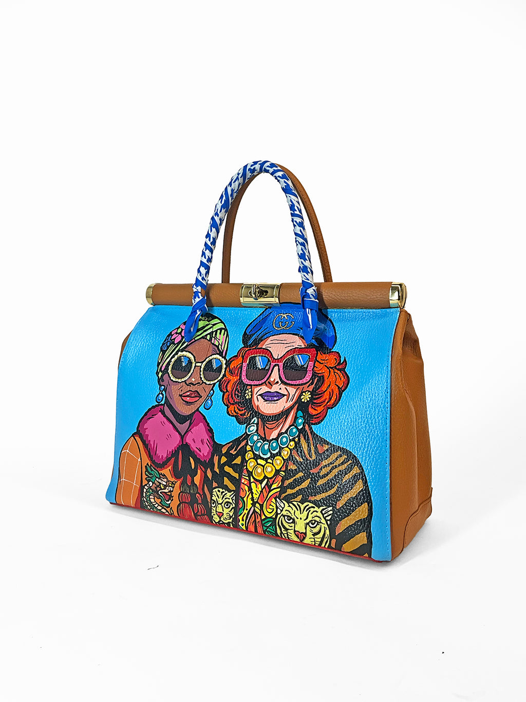 Limited Edition 1/1 - Artbag The City Companion - 'Wine Glasses' 