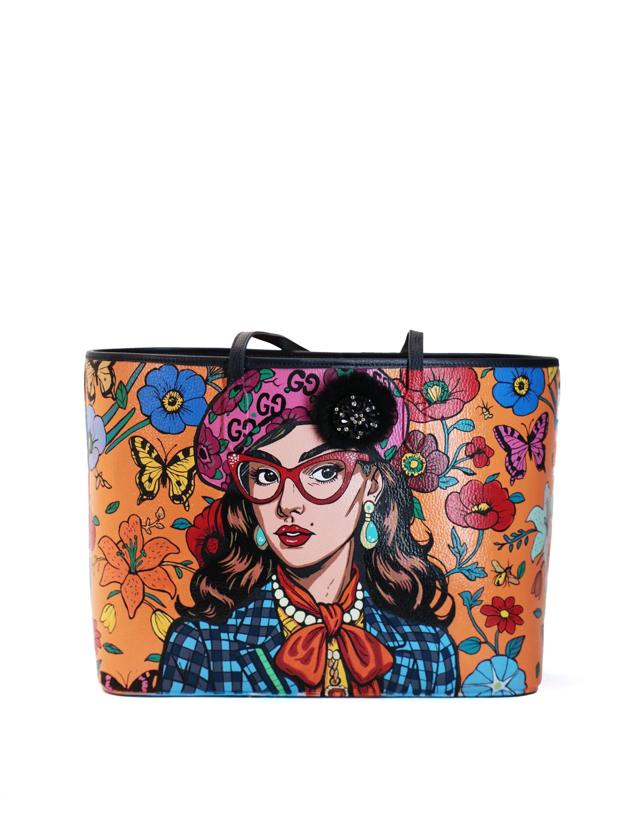 Limited Edition 1/1 - Artbag The Firenze Bag - 'Flora'