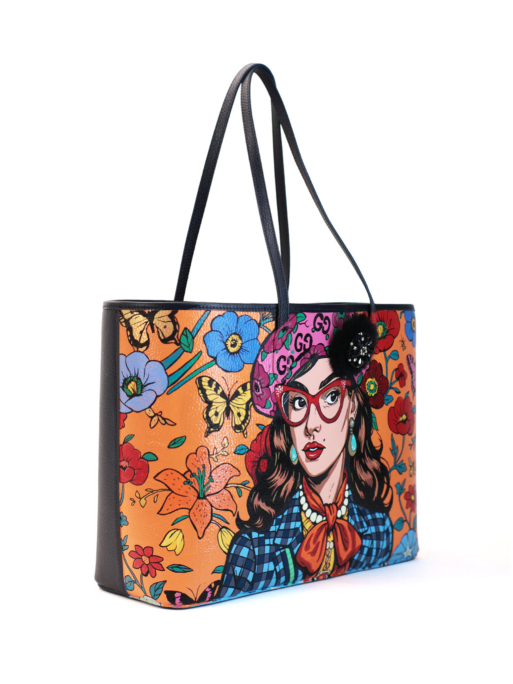 Limitierte Auflage 1/1 – Artbag The Firenze Bag – „Wonderland“ 