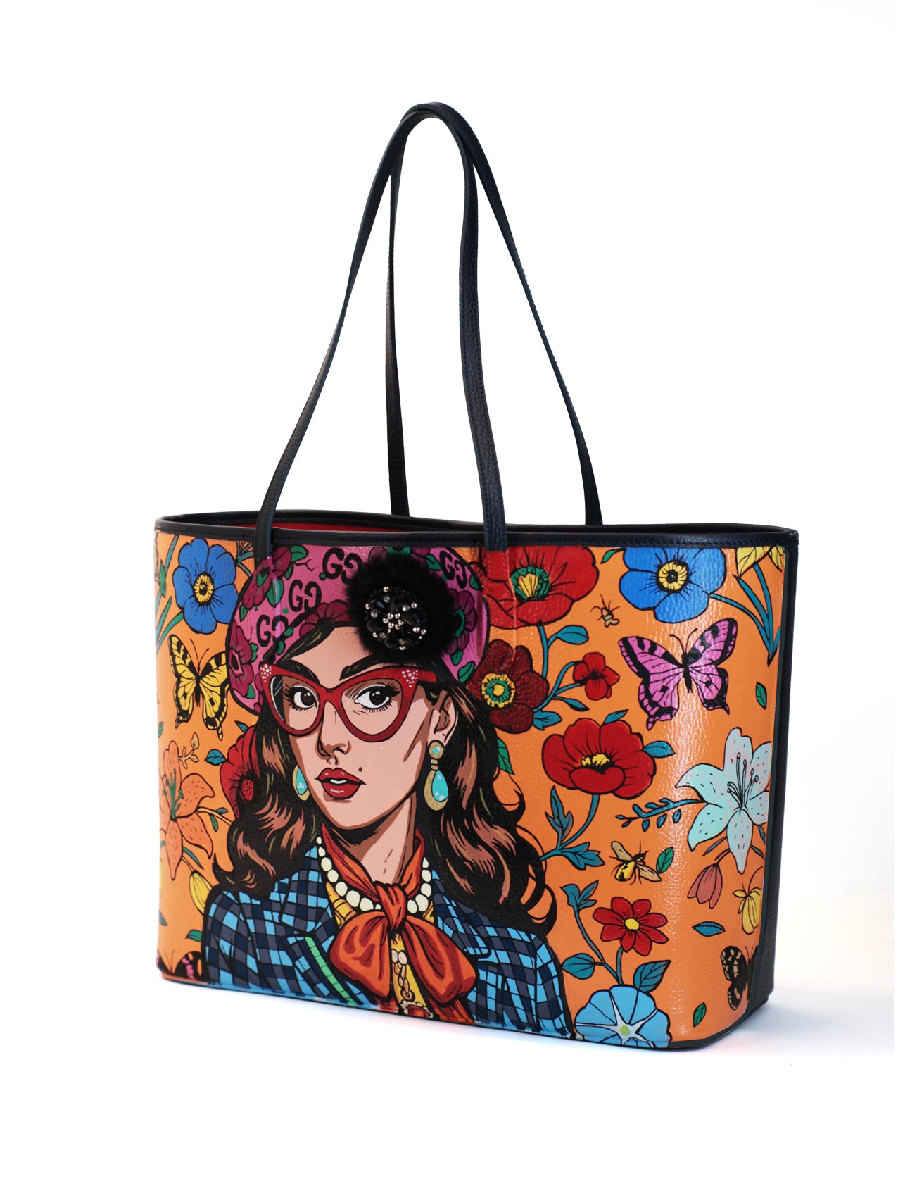 Limitierte Auflage 1/1 – Artbag The Firenze Bag – „Wonderland“ 