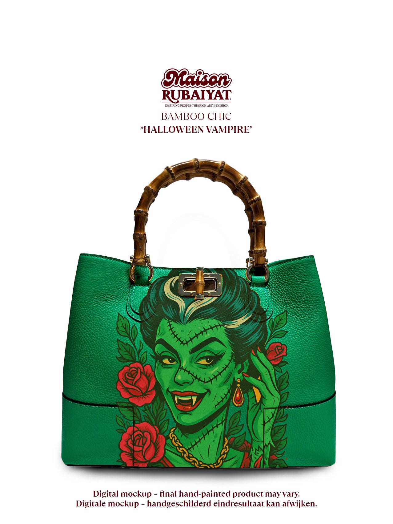 Limited Edition - PRE ORDER - Bamboo chic - Halloween Vampire