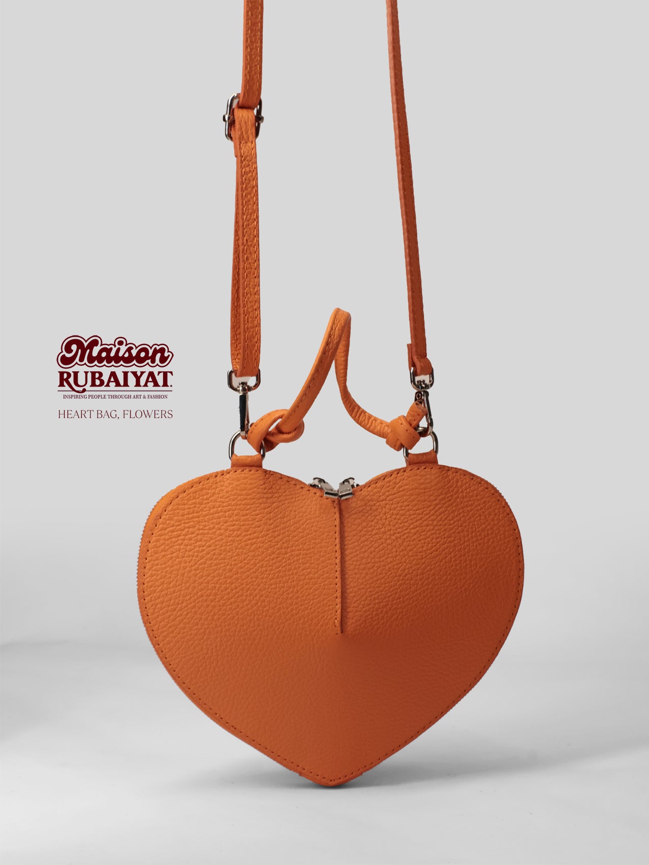 Limited Edition 1/1 - Artbag The Heart Bag - 'Flowers'