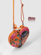 Limitierte Auflage 1/1 - Artbag The Heart Bag - 'Blumen' 