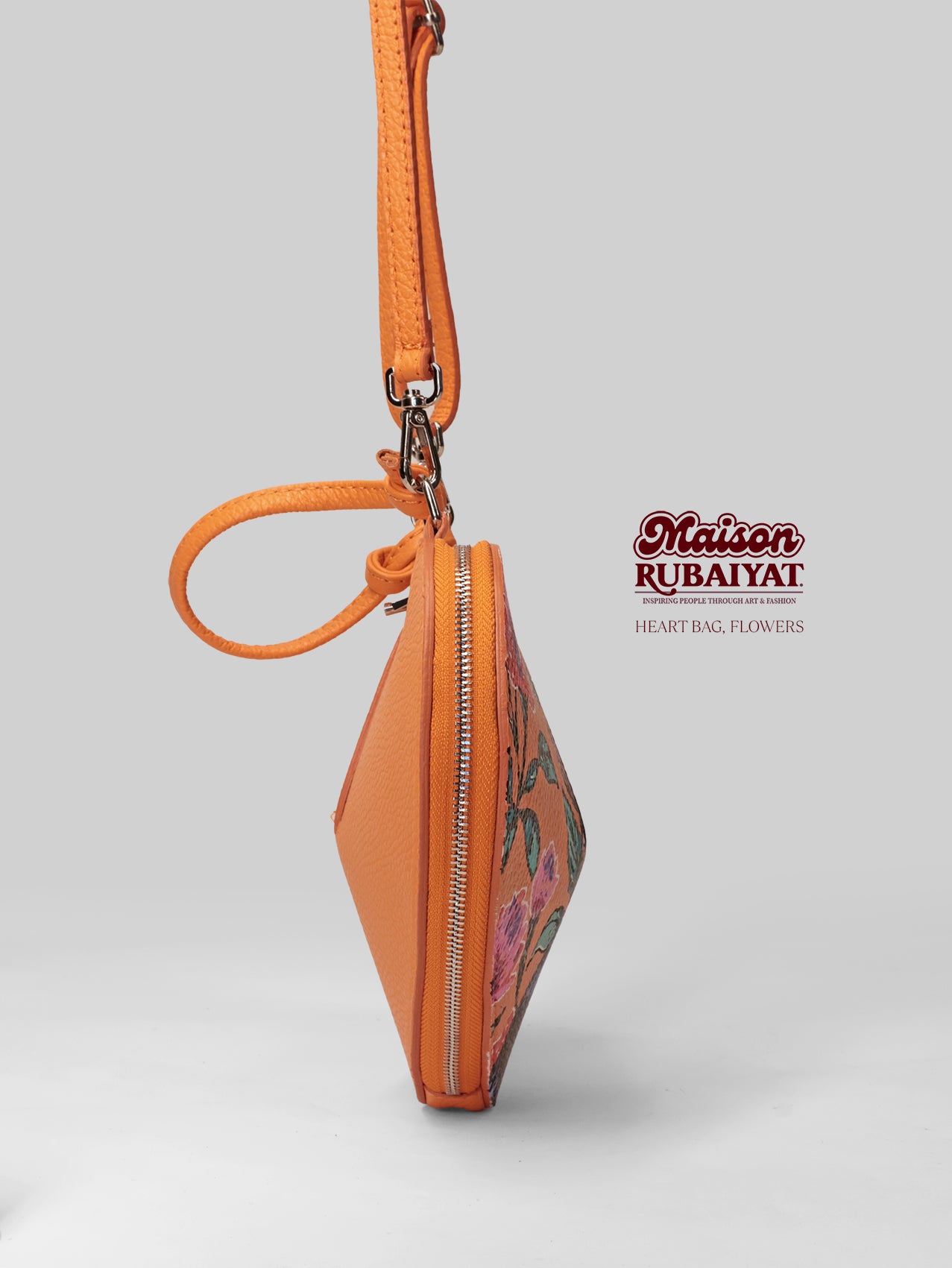 Limited Edition 1/1 - Artbag The Heart Bag - 'Flowers'