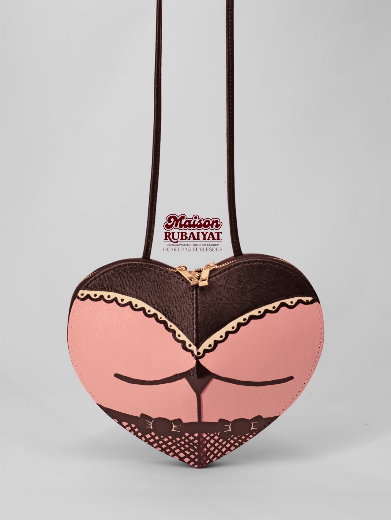 Limited Edition 1/1 - Artbag The Heartbag - 'Burlesque' 
