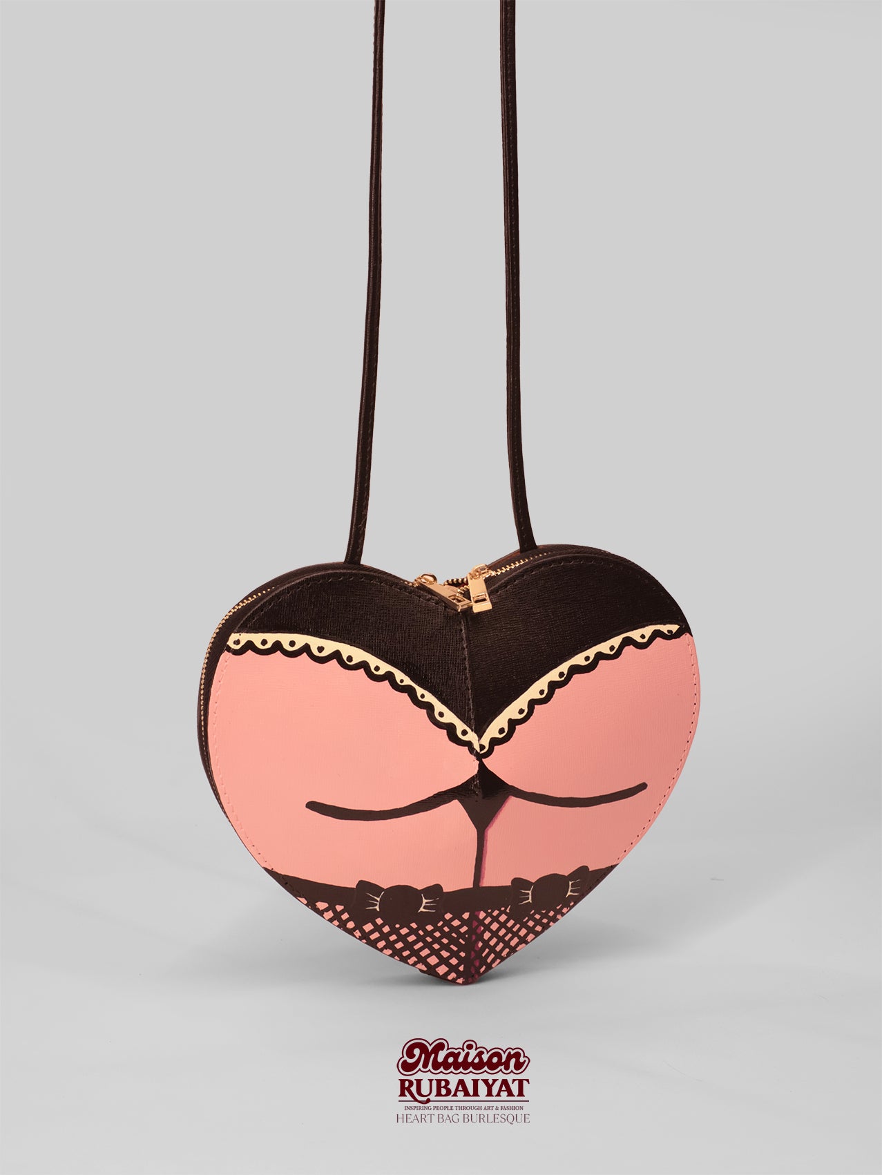Limited Edition 1/1 - Artbag The Heartbag - 'Burlesque' 