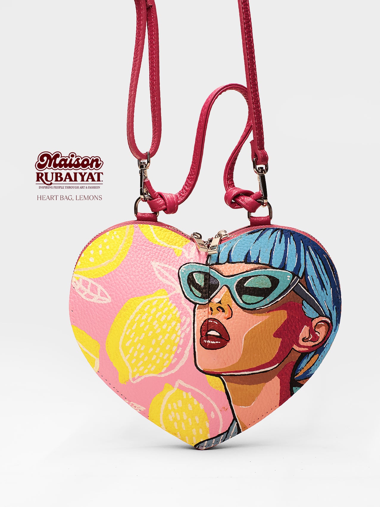 Limited Edition 1/1 - Artbag The Heartbag - 'Lemons'