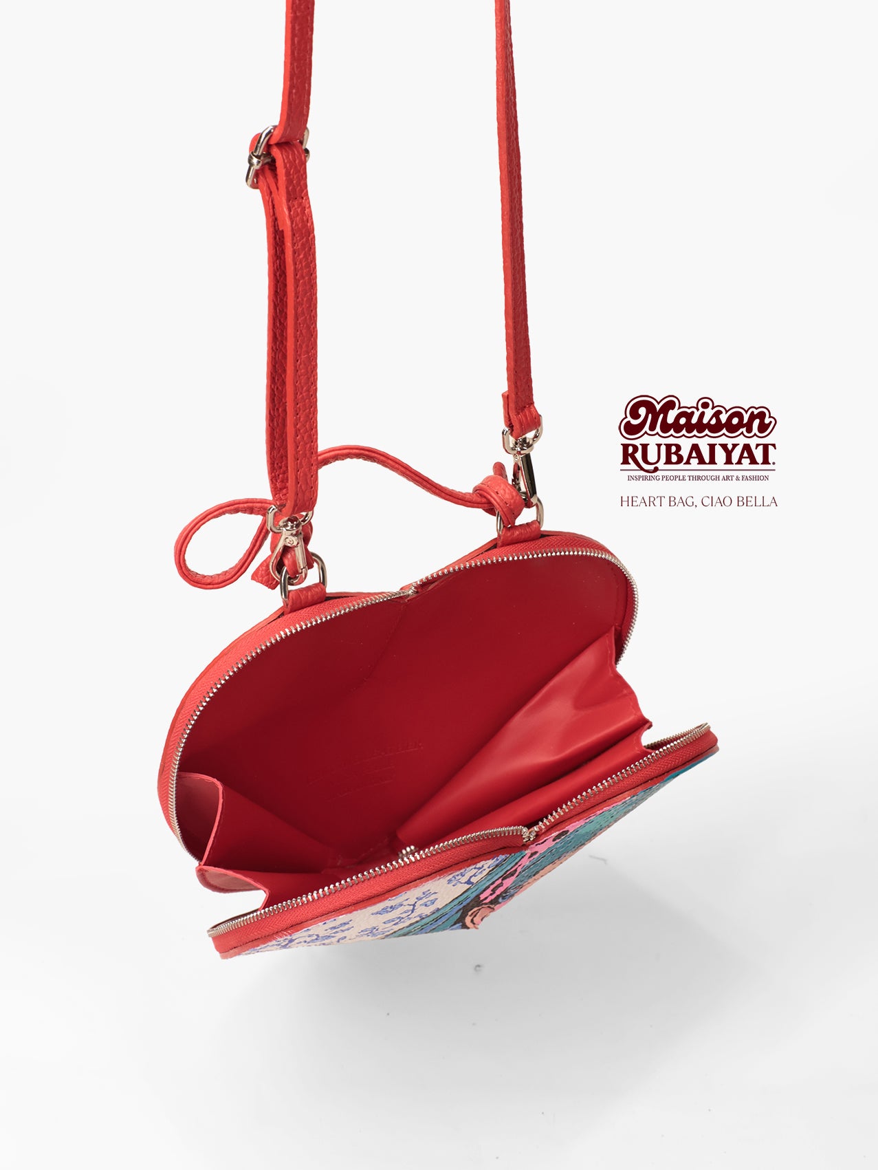 Limited Edition 1/1 - Artbag The Heart Bag - 'Ciao Bella'