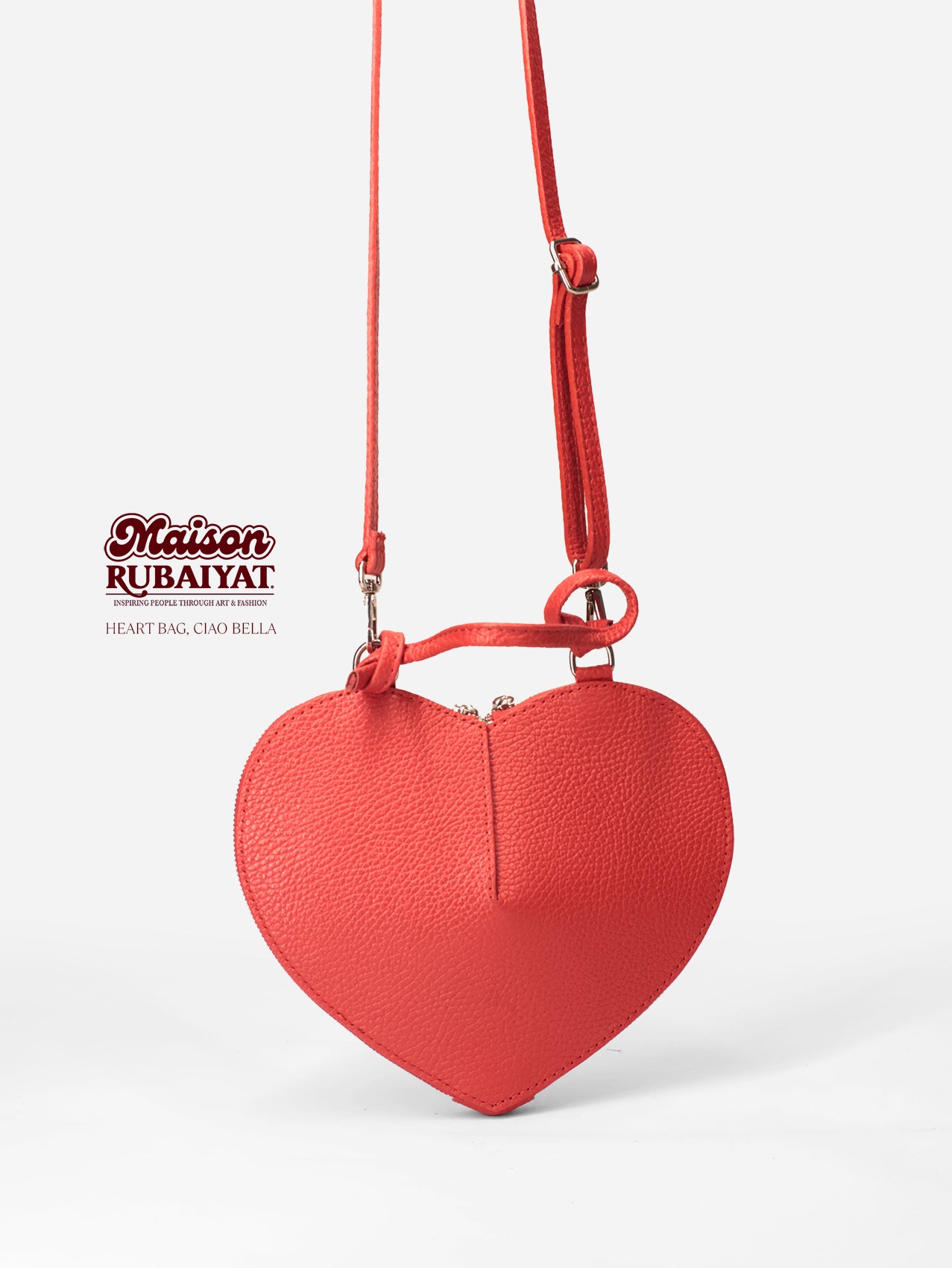 Limited Edition 1/1 - Artbag The Heart Bag - 'Ciao Bella'