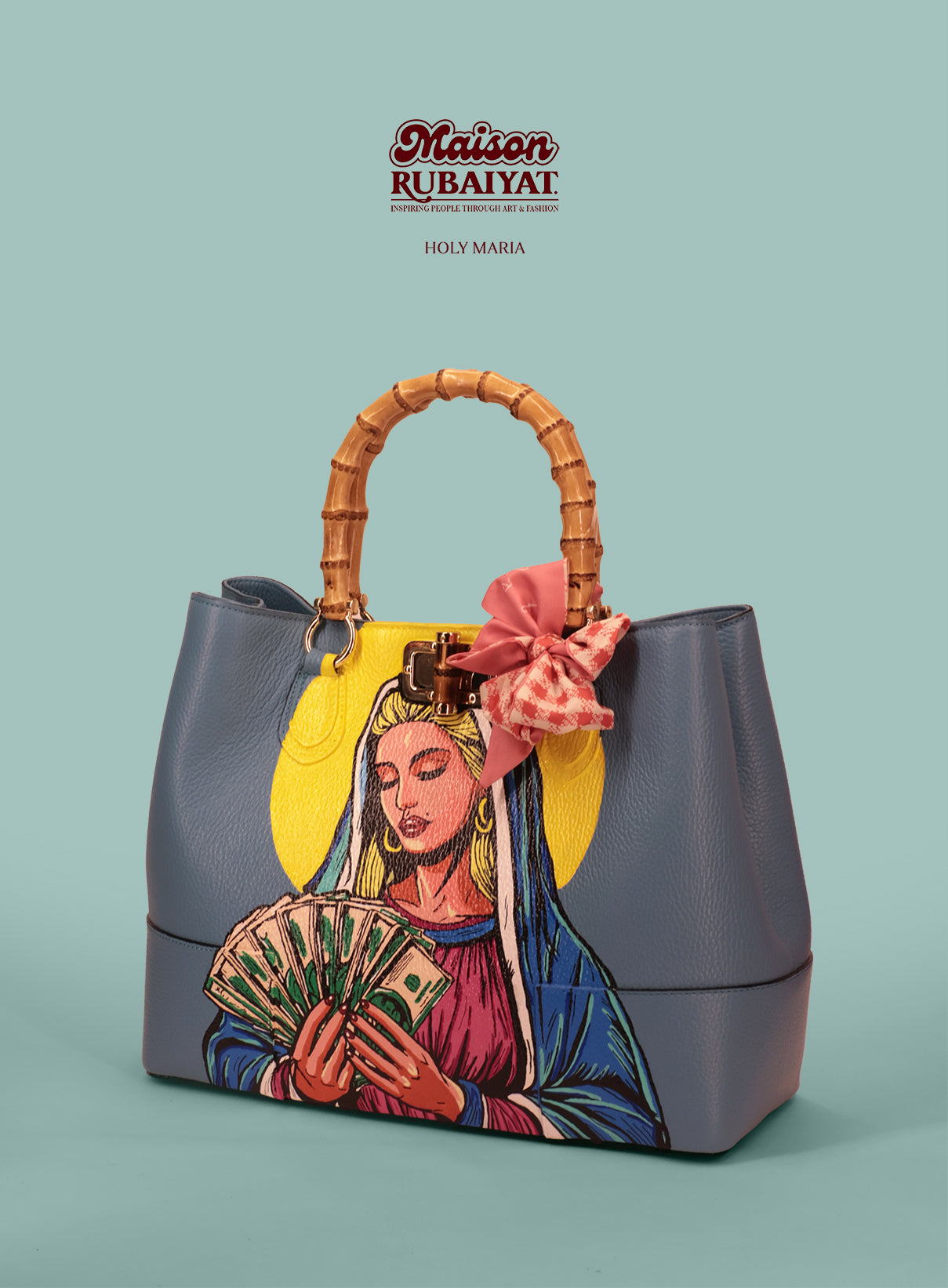 Limited Edition 1/1 - Artbag The Bamboo Chic - 'Holy Maria'