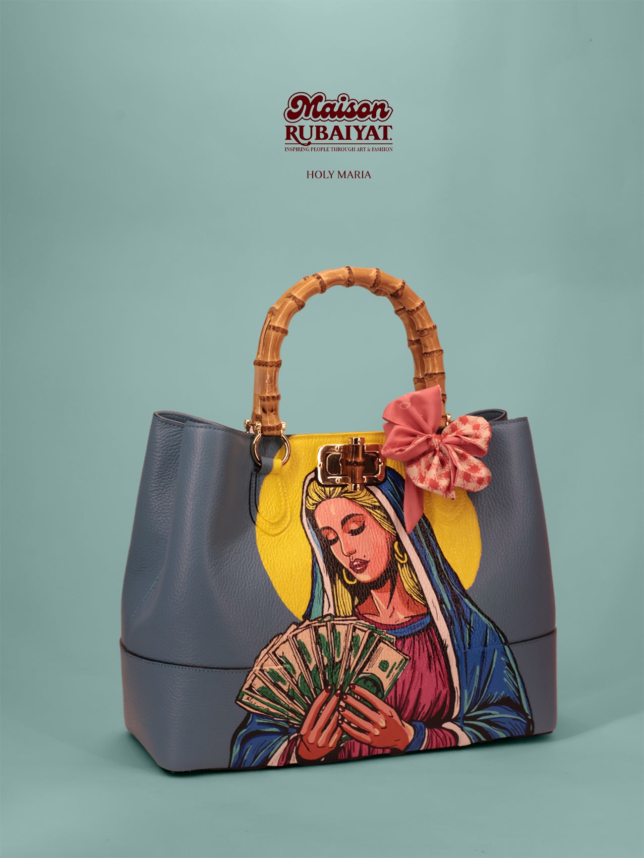 Limited Edition 1/1 - Artbag The Bamboo Chic - 'Holy Maria'