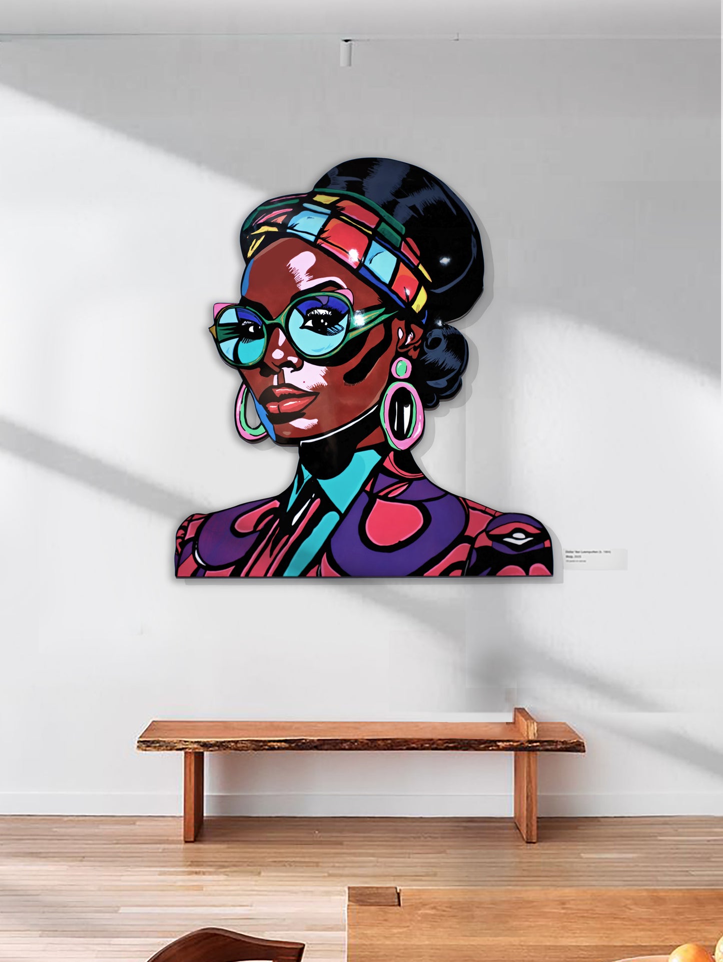 ACRYLIC ON WOOD - CÉCILE