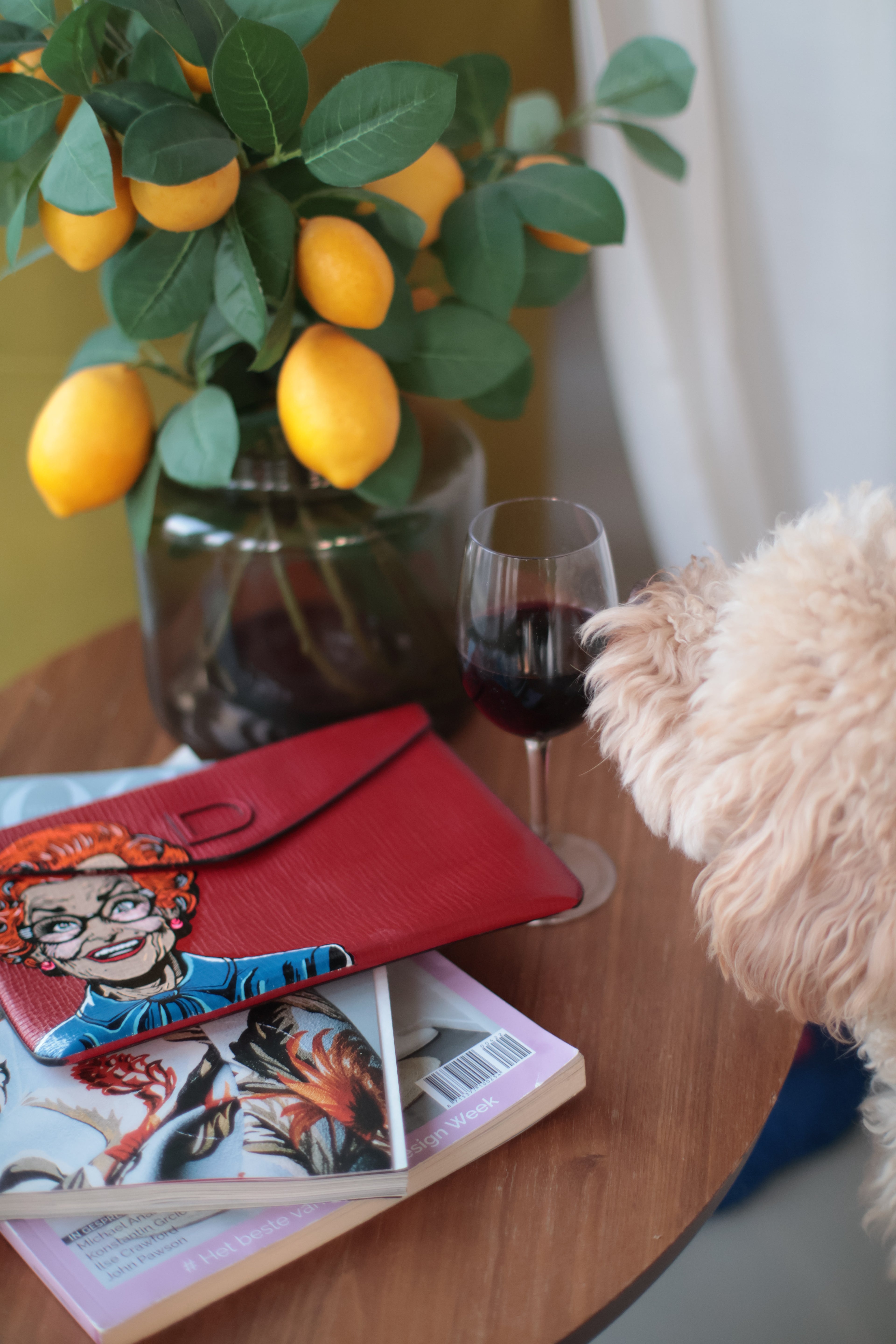 Limited Edition Delvaux Clutch with Hand-Painted Design – Timeless Luxury 