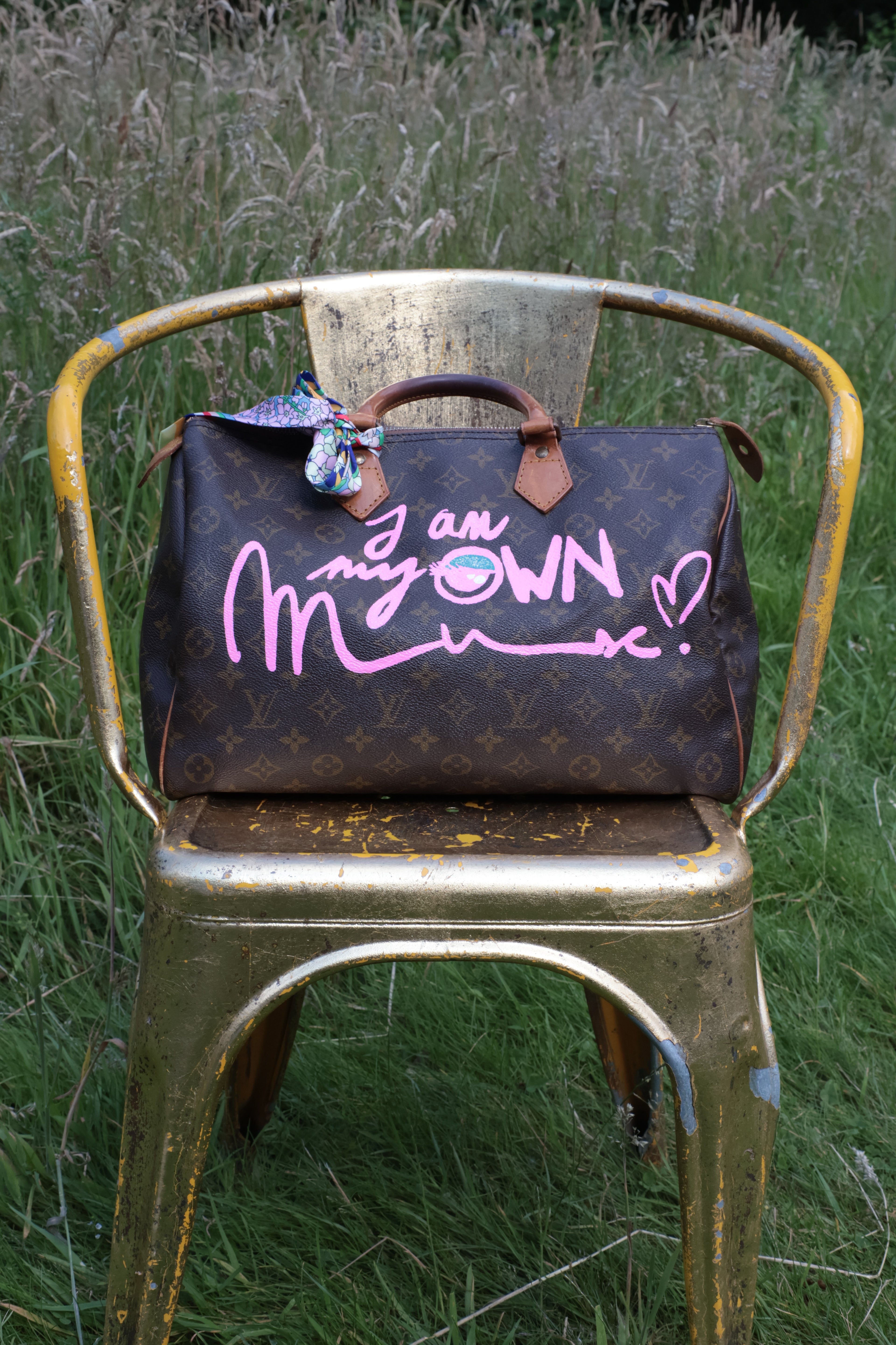 Limited Edition 1/1 – Custom Artbag - 'FU Granny' 