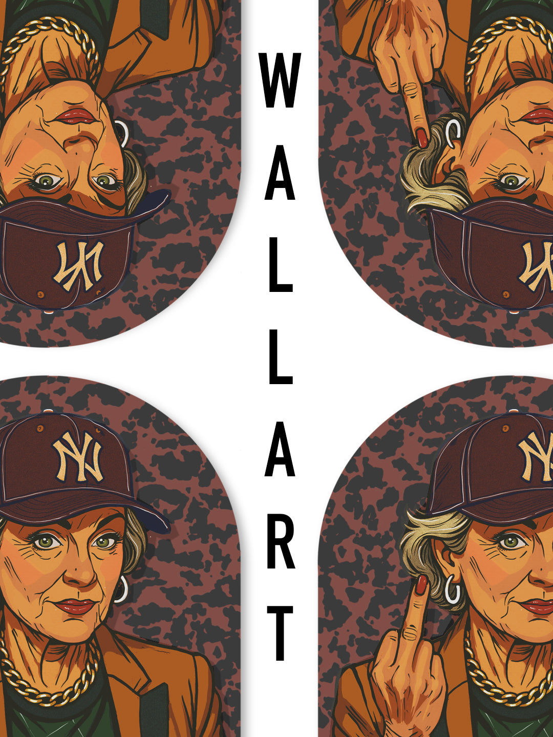 Maison Rubaiyat Wall Art – 3D Houten Kunst | Origineel of Print - 'Granny'