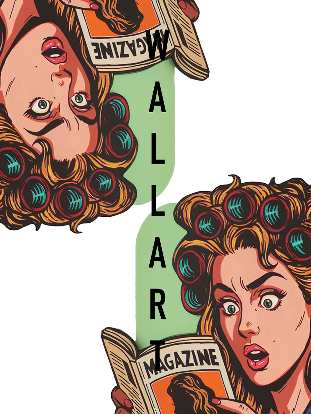 Maison Rubaiyat Wall Art – 3D Houten Kunst | Origineel of Print - 'Magazine'