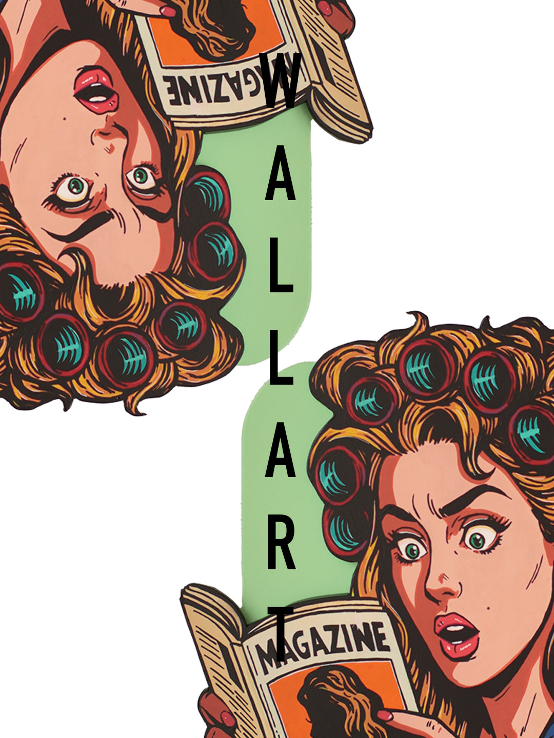 Maison Rubaiyat Wall Art – 3D Houten Kunst | Origineel of Print - 'Magazine'