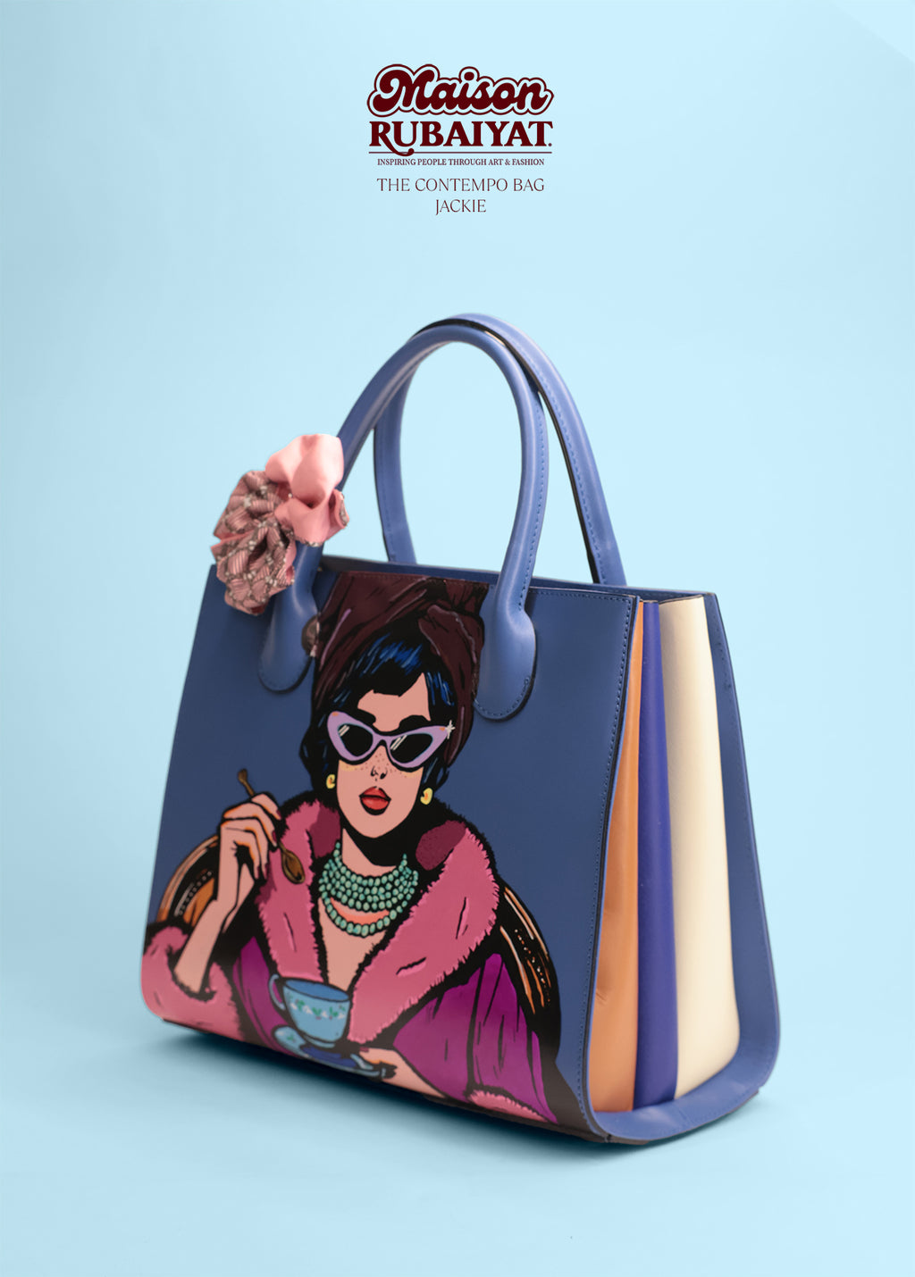 Limited Edition 1/1 - Artbag The Contempo Bag - 'Jackie'