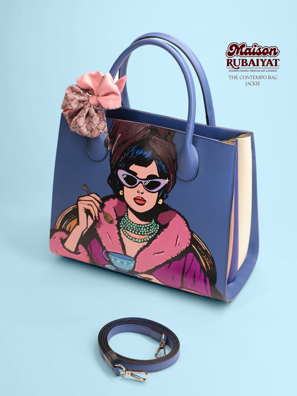 Limited Edition 1/1 - Artbag The Contempo Bag - 'Jackie'