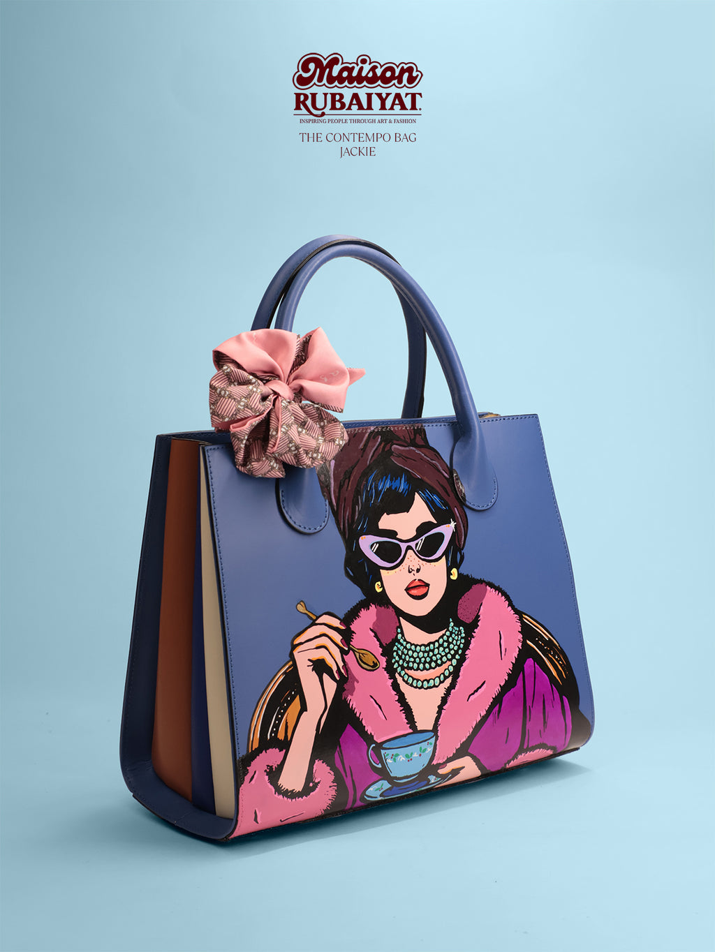 Limited Edition 1/1 - Artbag The Contempo Bag - 'Jackie'