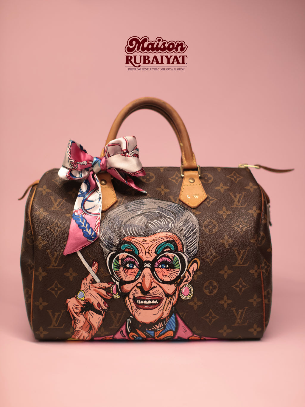 Limitierte Auflage 1/1 – Individuelle Kunsttasche – „Liebe“ 