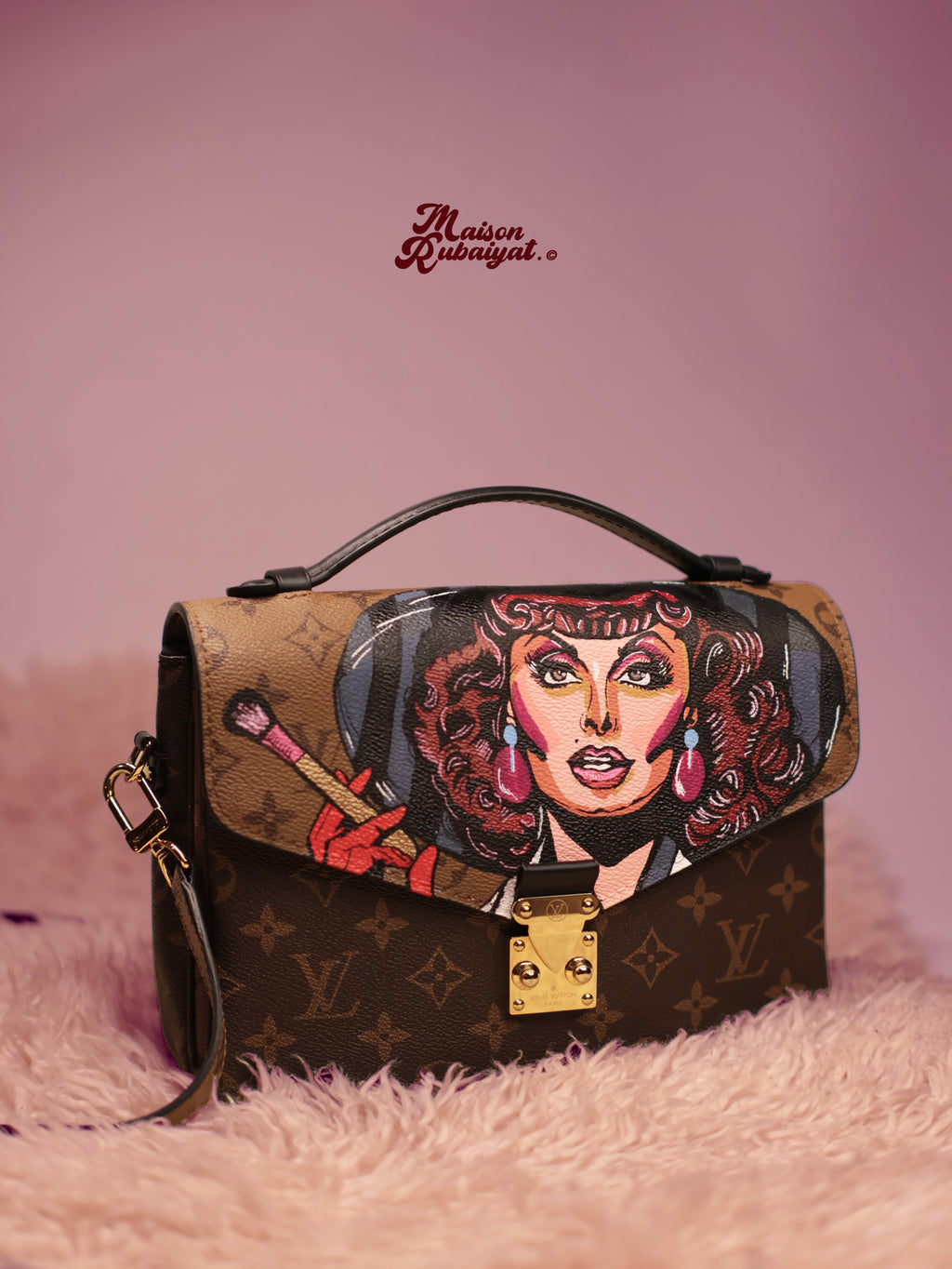 Limited Edition 1/1 – Custom Artbag - 'Peggy' 