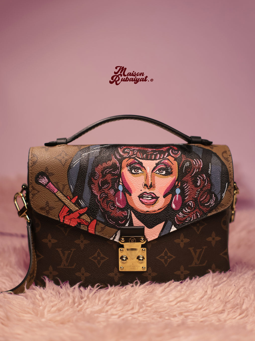Limited Edition 1/1 – Custom Artbag - 'Peggy' 