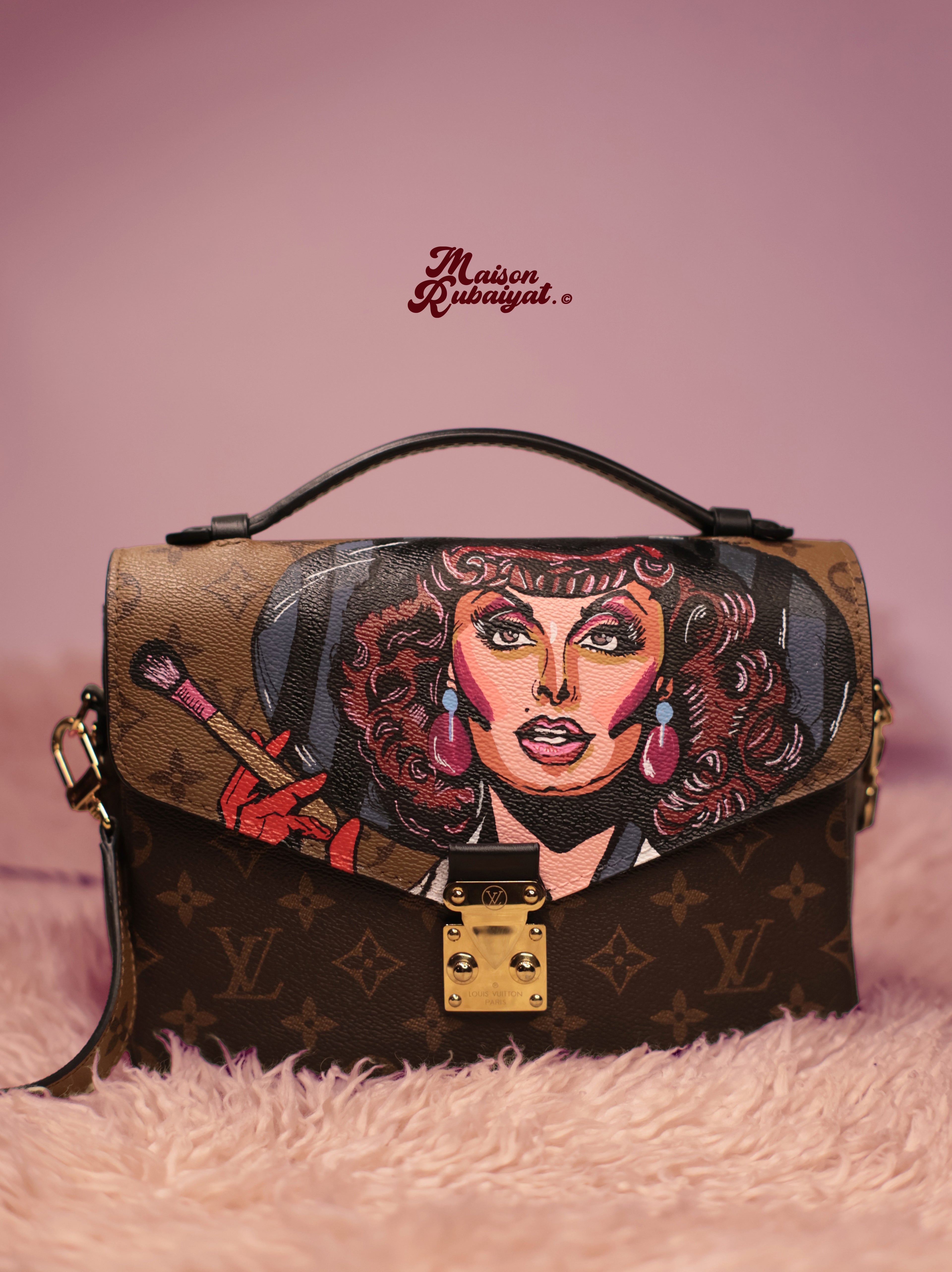 Limited Edition 1/1 – Custom Artbag - 'Peggy' 
