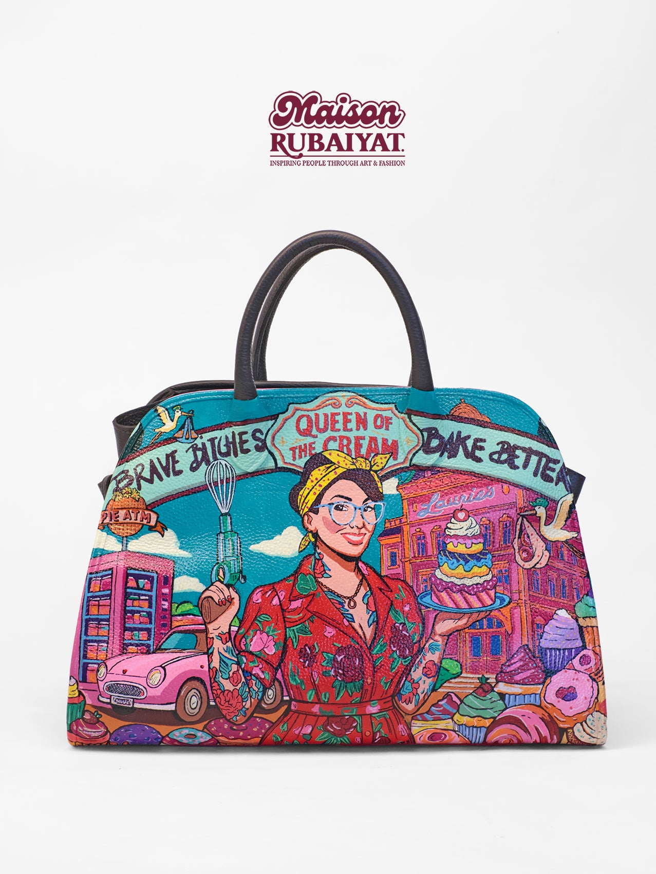 Limited Edition 1/1 – Custom Artbag - 'Laurie's Bakery' 
