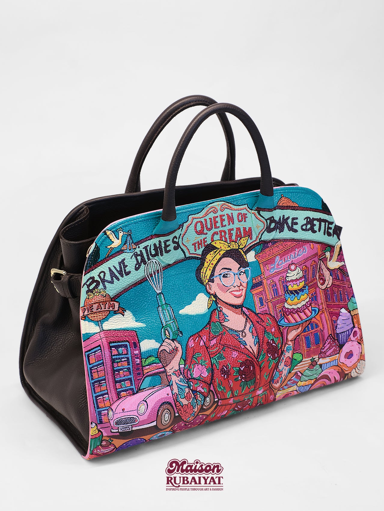 Limited Edition 1/1 – Custom Artbag - 'Laurie's Bakery' 