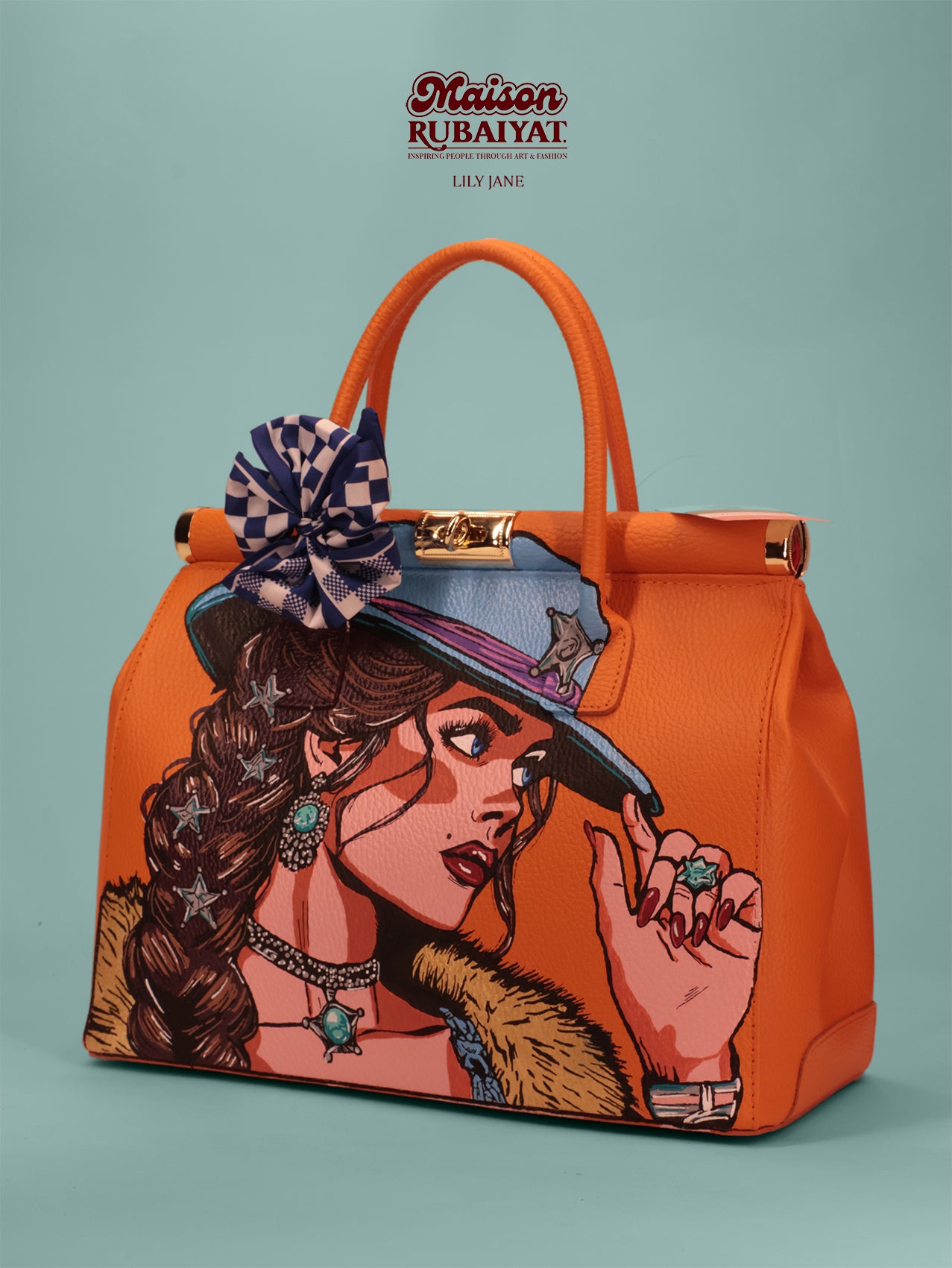 Limited Edition 1/1 - Artbag The City Companion - 'Lily Jane'