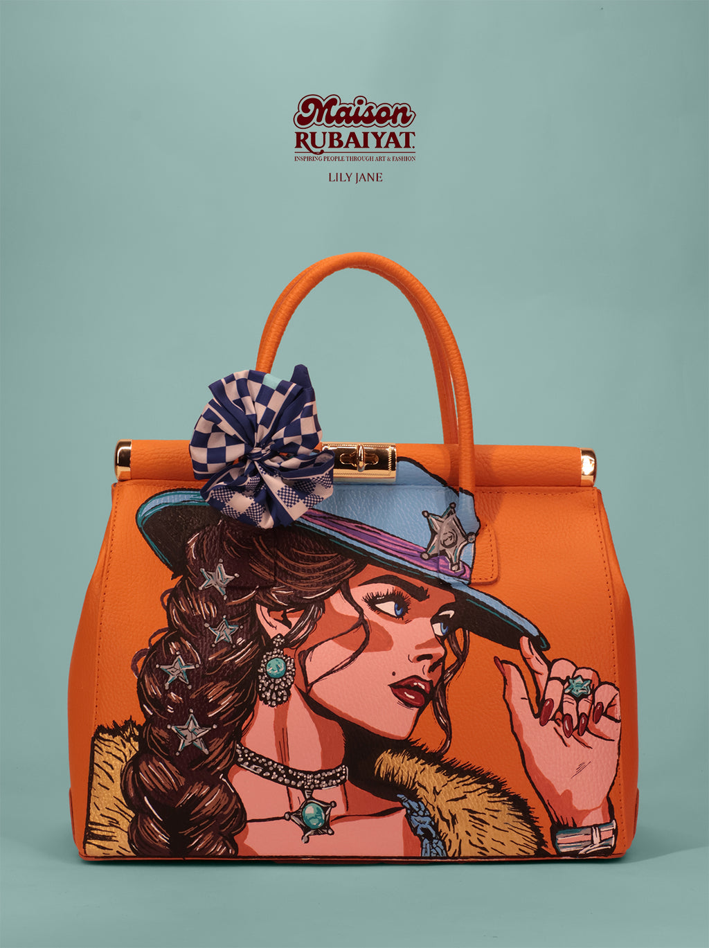 Limited Edition 1/1 - Artbag The City Companion - 'Lily Jane'