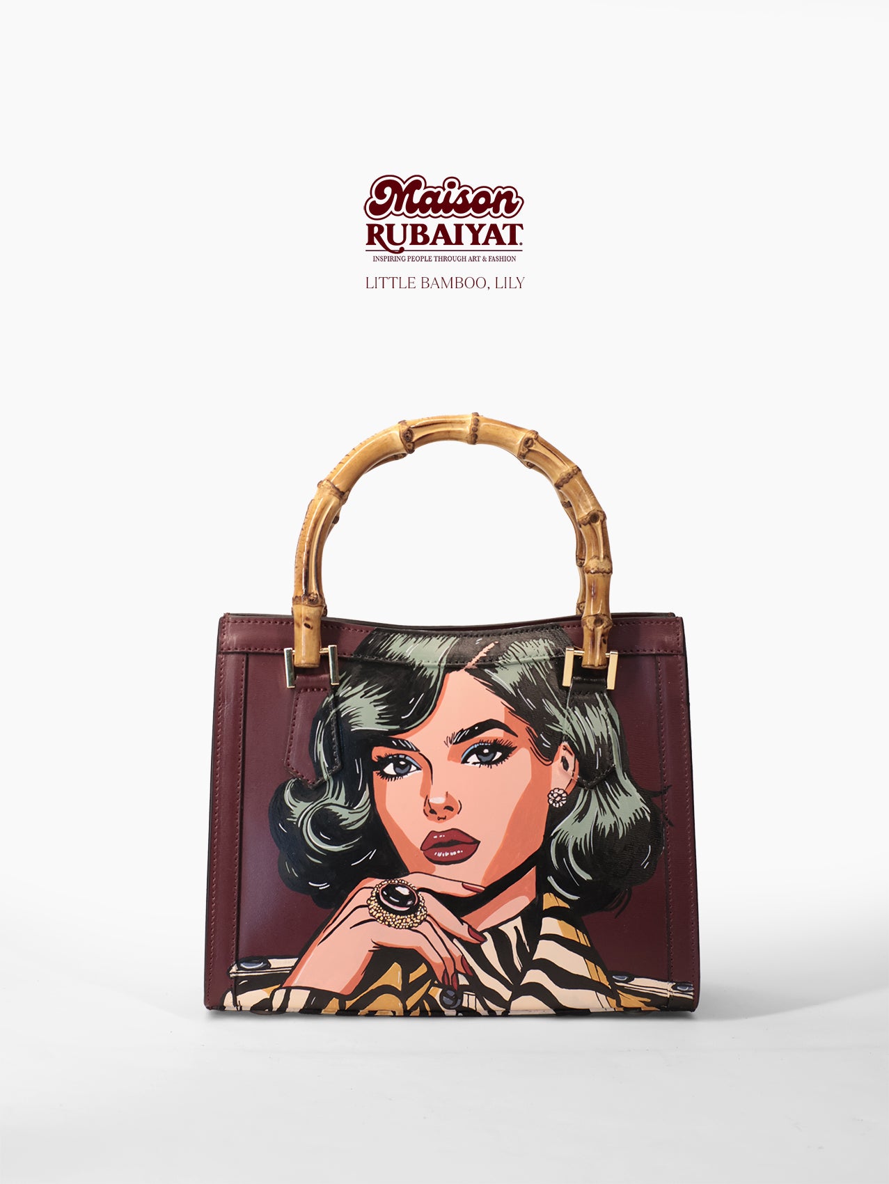 Limited Edition 1/1 - Artbag The Little Bamboo - 'Lily'