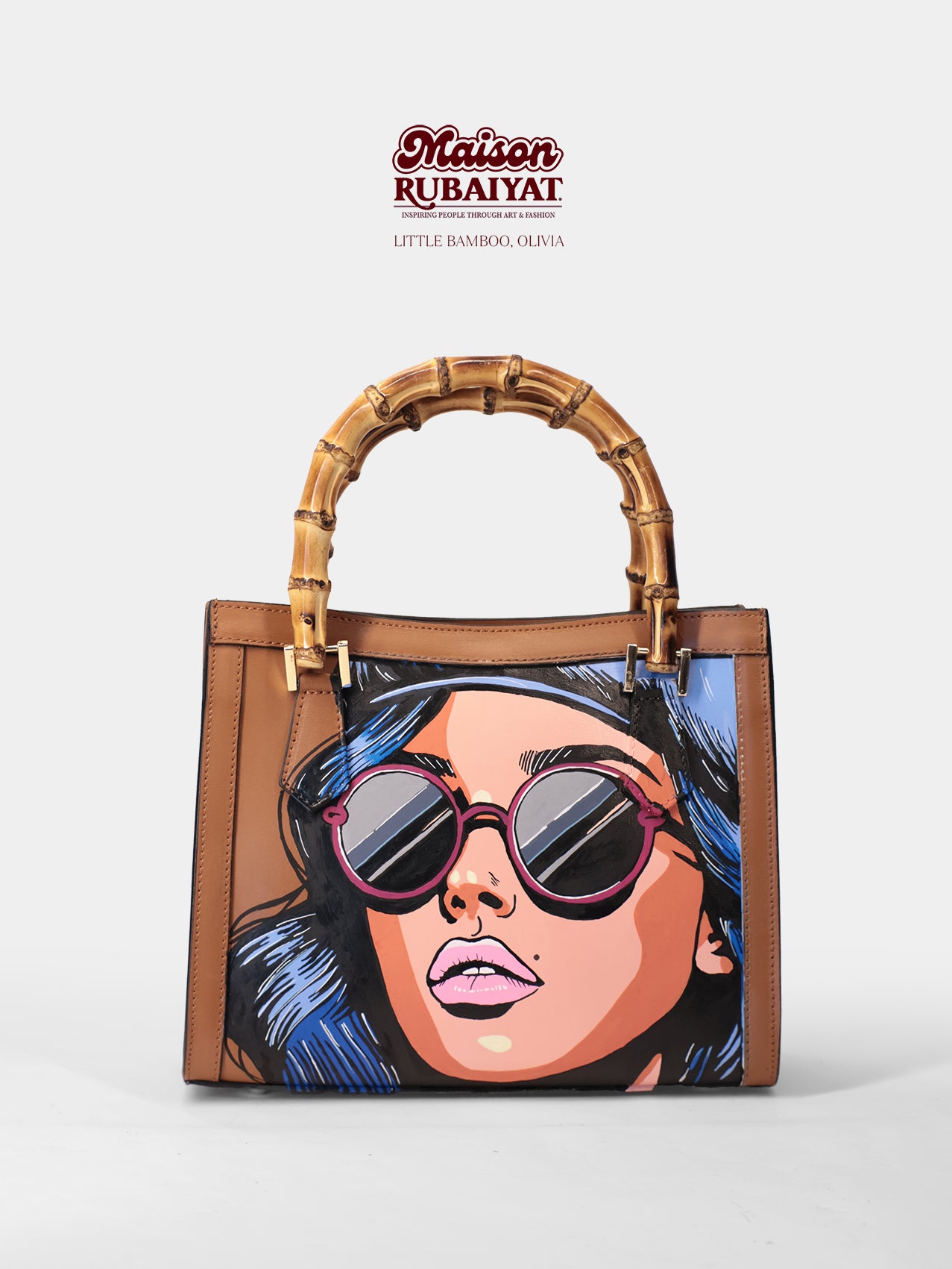 Limited Edition 1/1 - Artbag The Little Bamboo - 'Olivia' 
