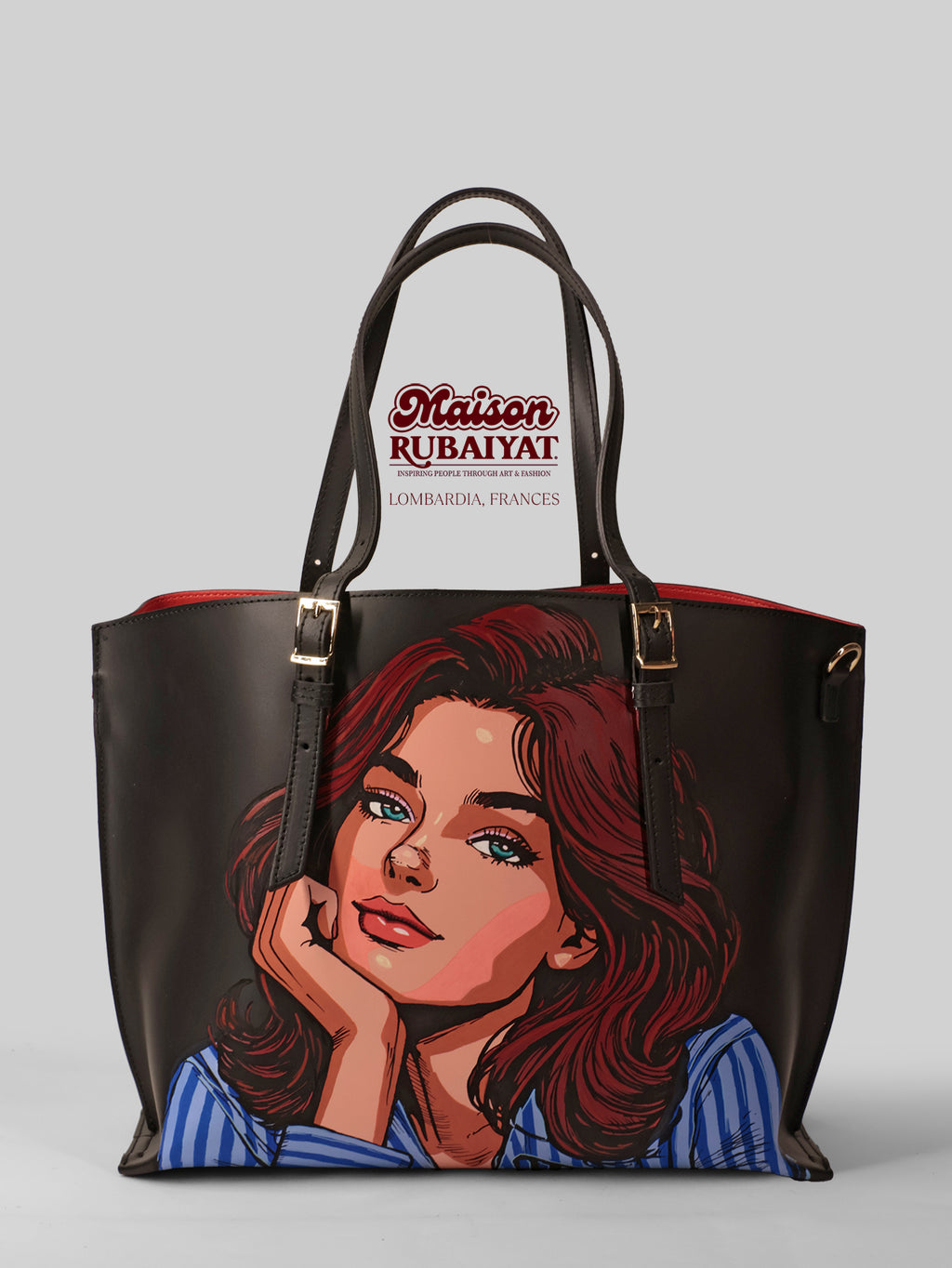 Limited Edition 1/1 - Artbag The Lombardia bag - 'Frances' 