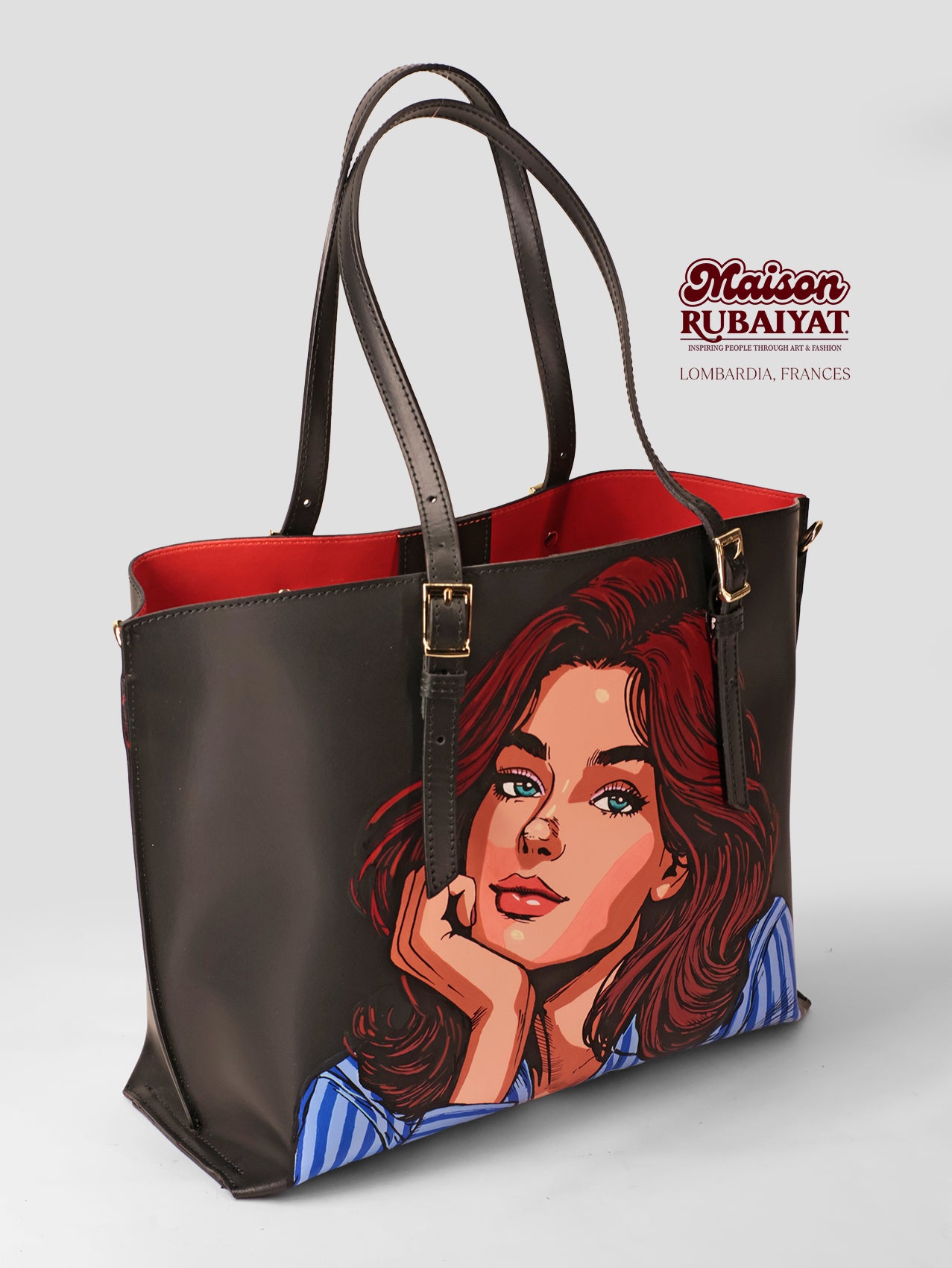 Limited Edition 1/1 - Artbag The Lombardia bag - 'Frances' 