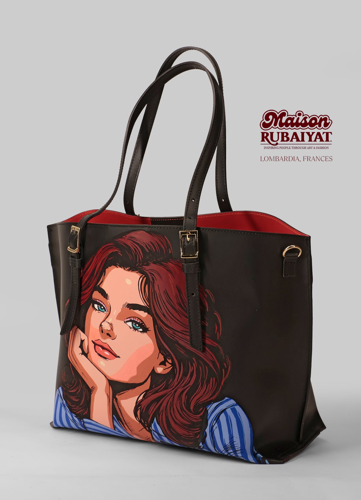 Limited Edition 1/1 - Artbag The Lombardia bag - 'Frances'