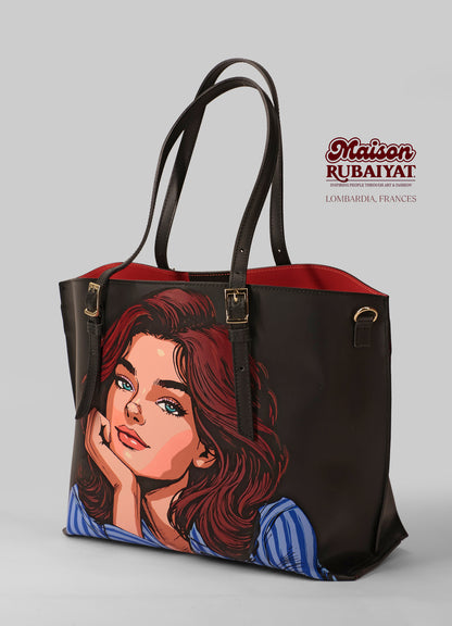 Limited Edition 1/1 - Artbag The Lombardia bag - 'Frances'