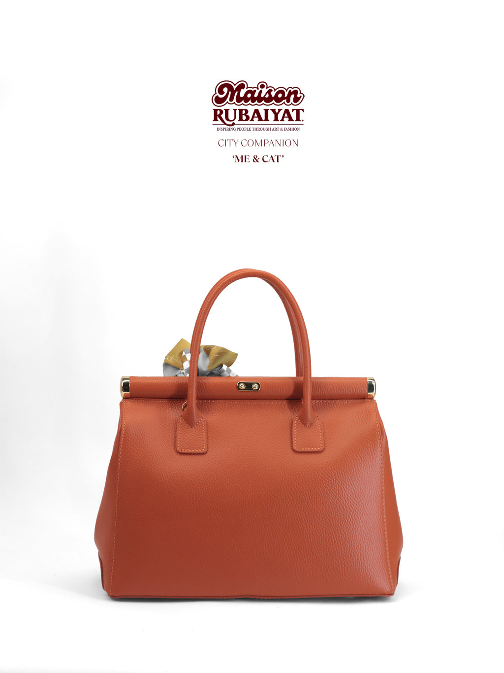 Limited Edition 1/1 - Artbag The City Companion - 'Me & Cat'