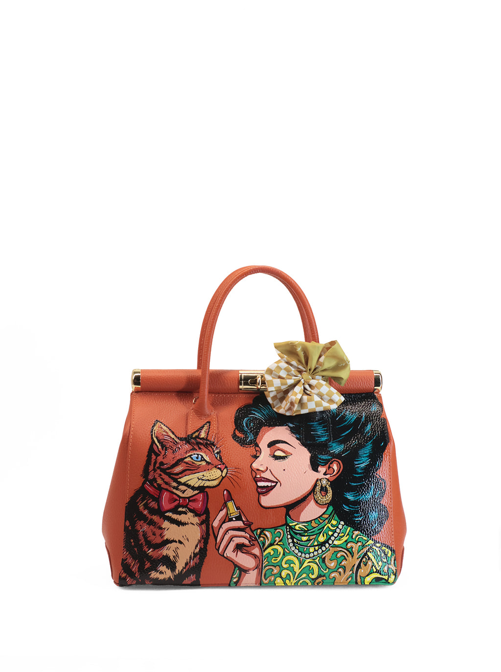 Limited Edition 1/1 - Artbag The City Companion - 'Me & Cat'