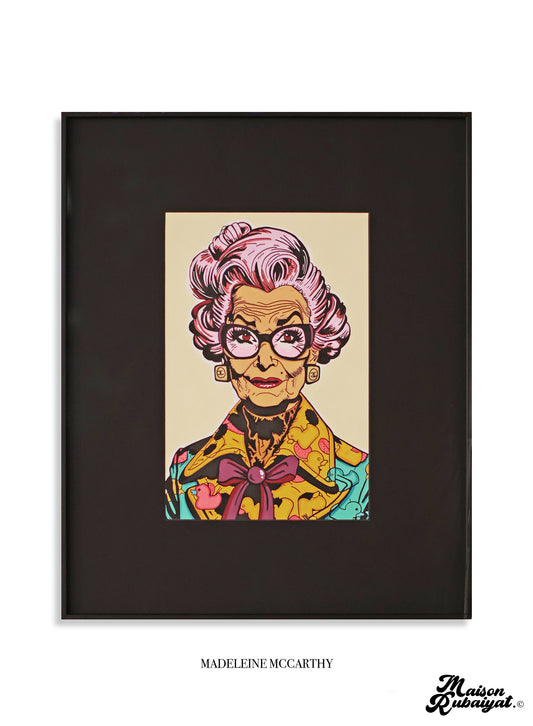 FINE ART PAPER & FRAME - MADELEINE