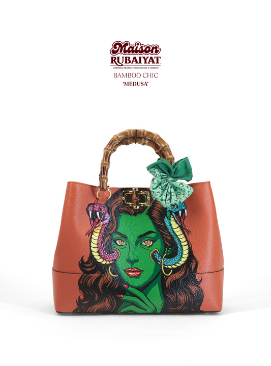 Limited Edition 1/1 - Artbag The Bamboo Chic - 'Medusa'