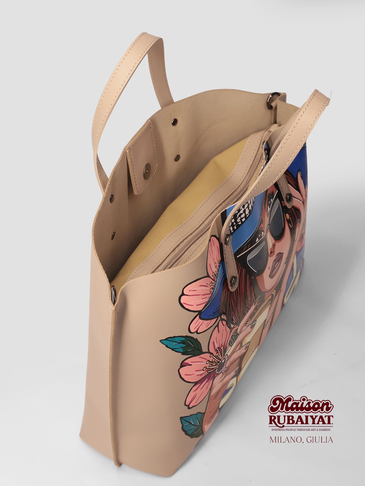 Limited Edition 1/1 - Artbag The Milano Bag - 'Giulia'