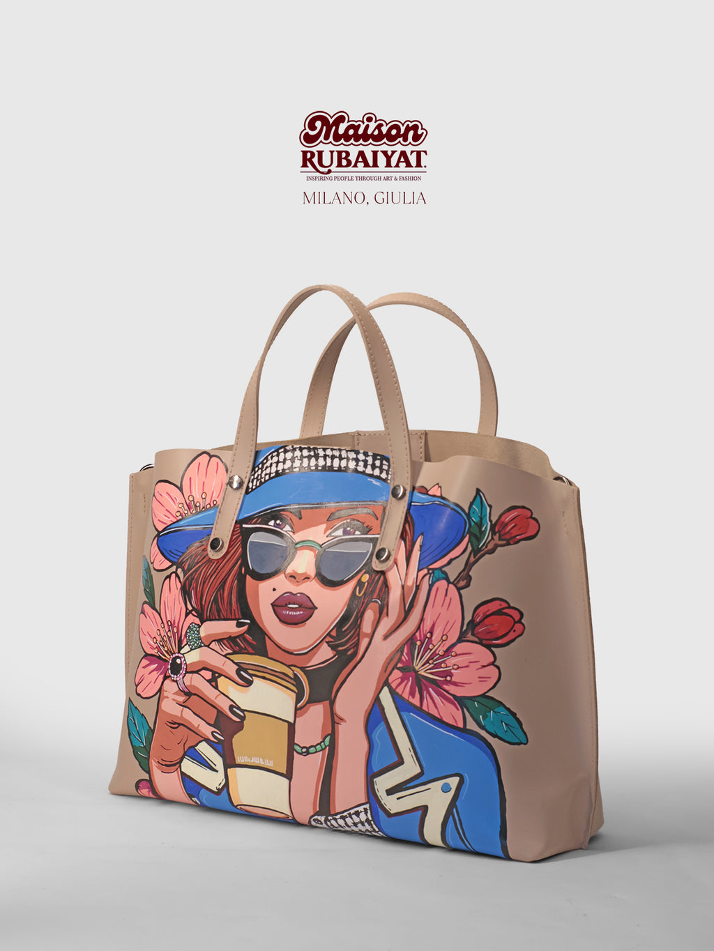 Limited Edition 1/1 - Artbag The Milano Bag - 'Giulia'