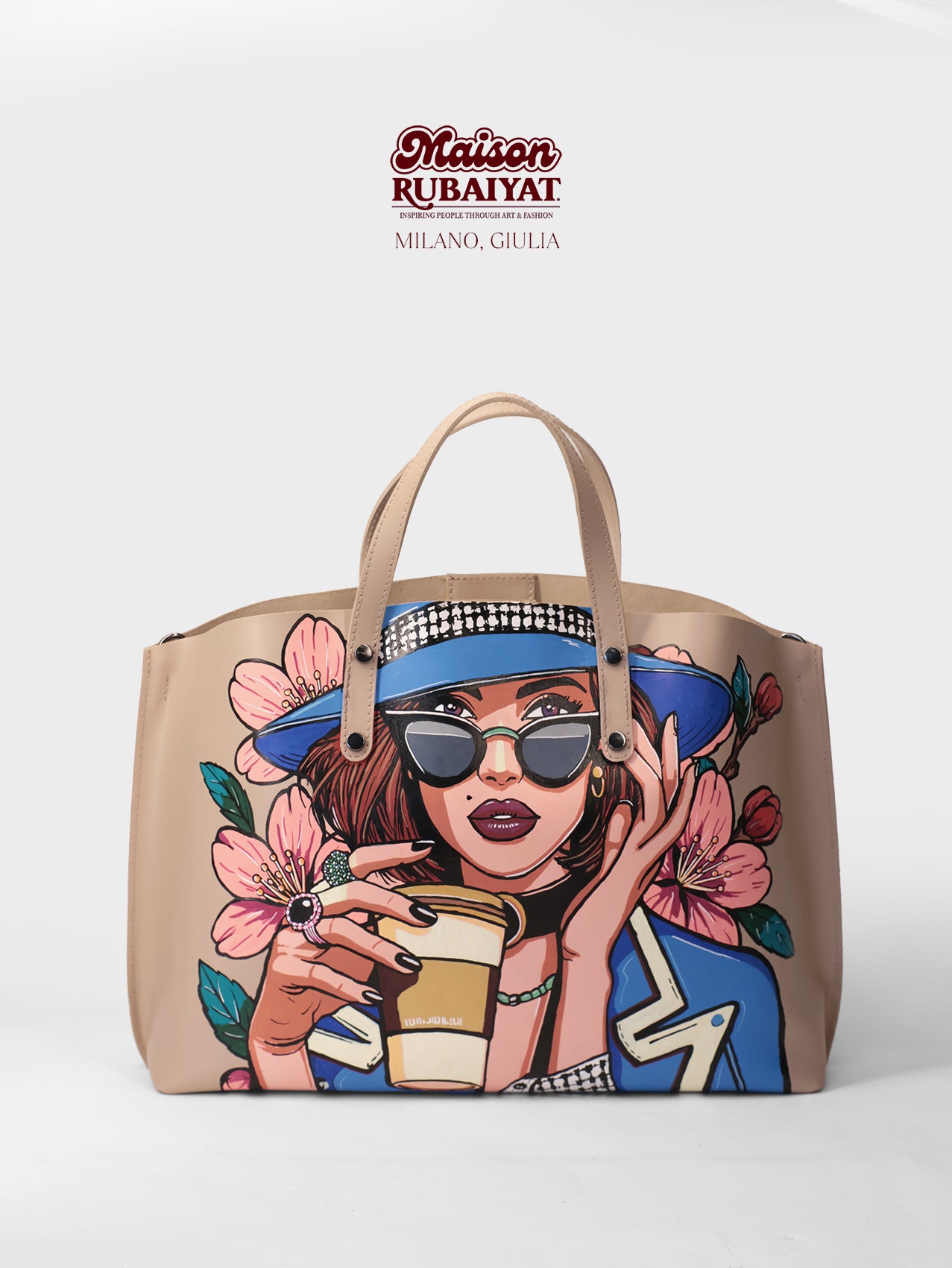 Limited Edition 1/1 - Artbag The Milano Bag - 'Giulia'