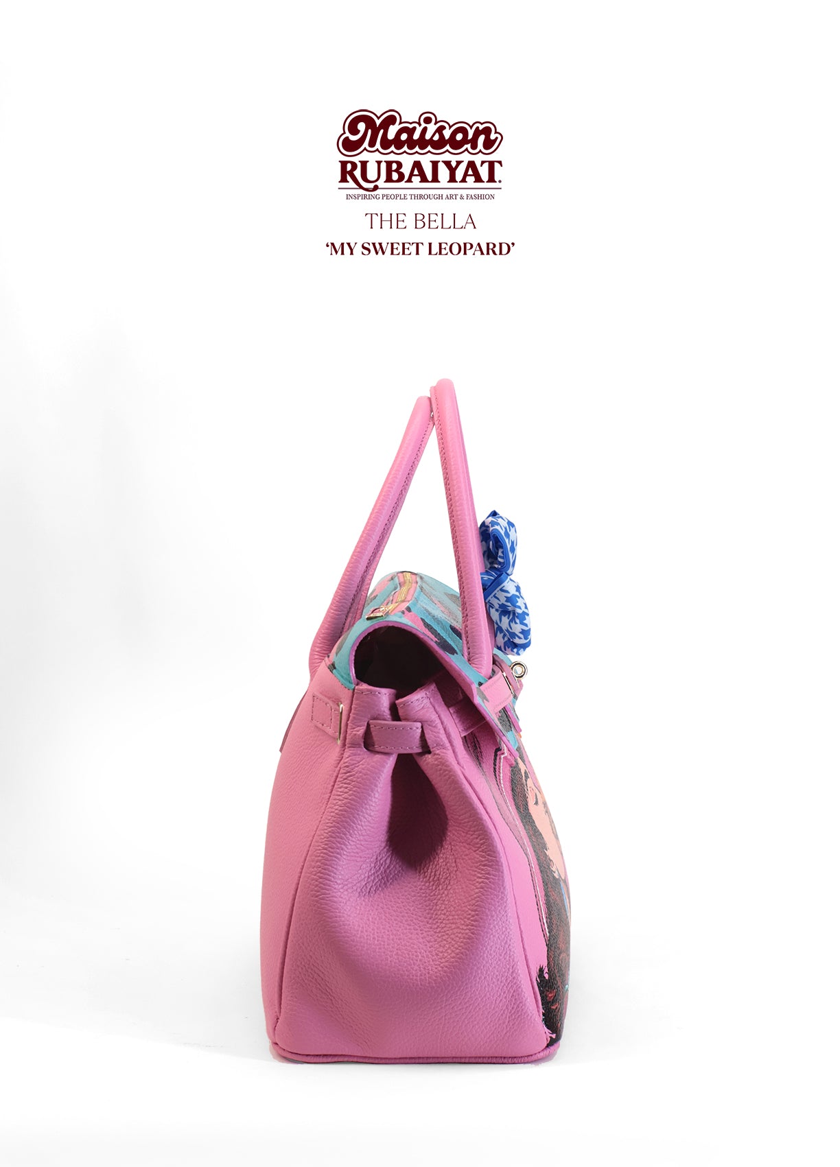 Limited Edition 1/1 - Artbag The Bella - 'My Sweet Leopard'